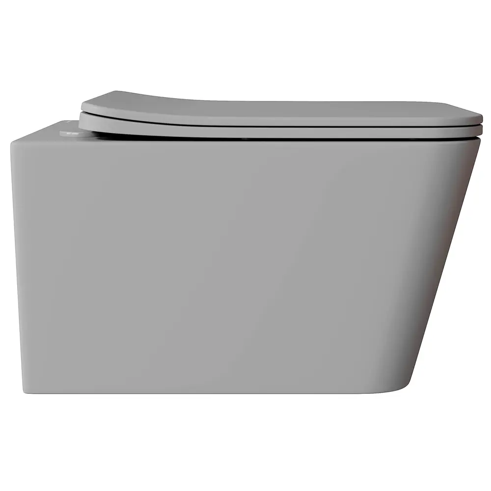 Фото 11 Инсталляция Teymi Aina 52 T70011 с клавишей Lina черный матовый T70103BM и унитаз подвесной ADT 52x37 микролифт серый матовый, квадрат Фото 11 Инсталляция Teymi Aina 52 T70011 с клавишей Lina черный матовый T70103BM и унитаз подвесной ADT 52x37 микролифт серый матовый, квадрат