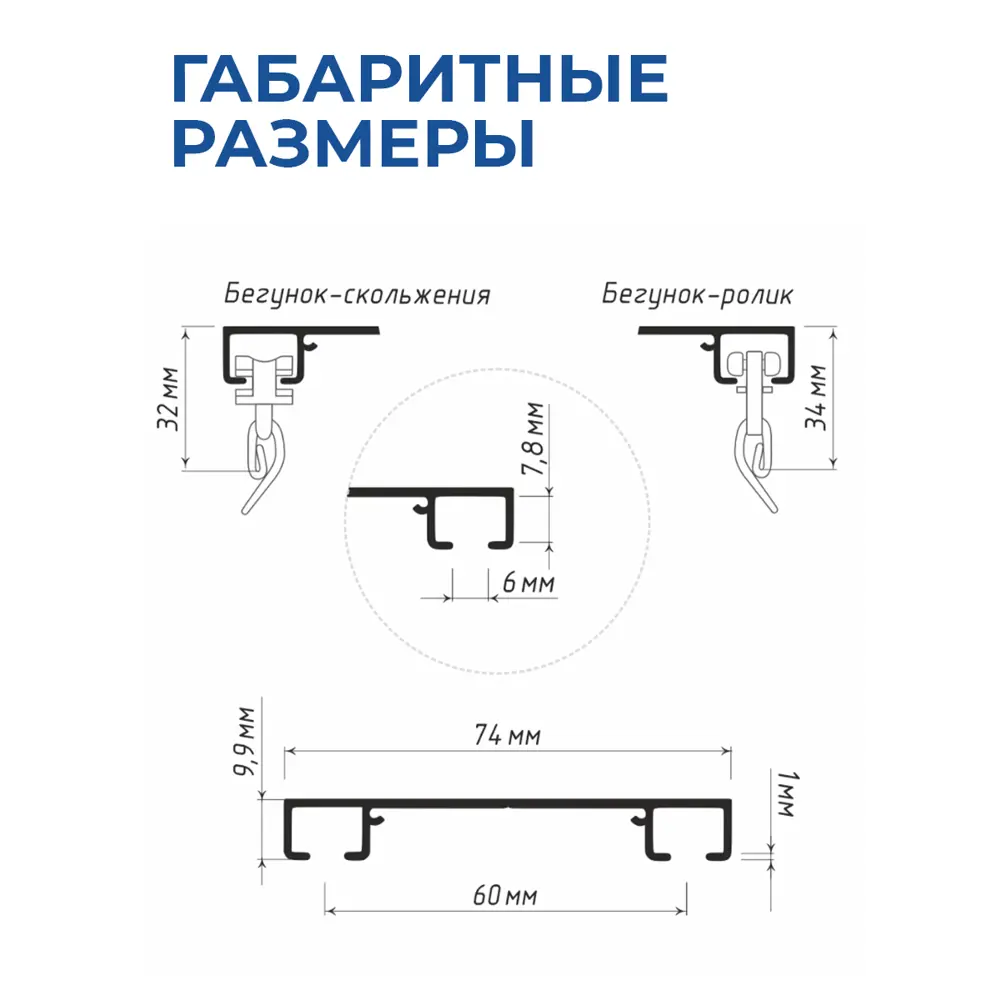 Фото 5 Шинный карниз 2 ряда Alkarniz v-350 350 см алюминий