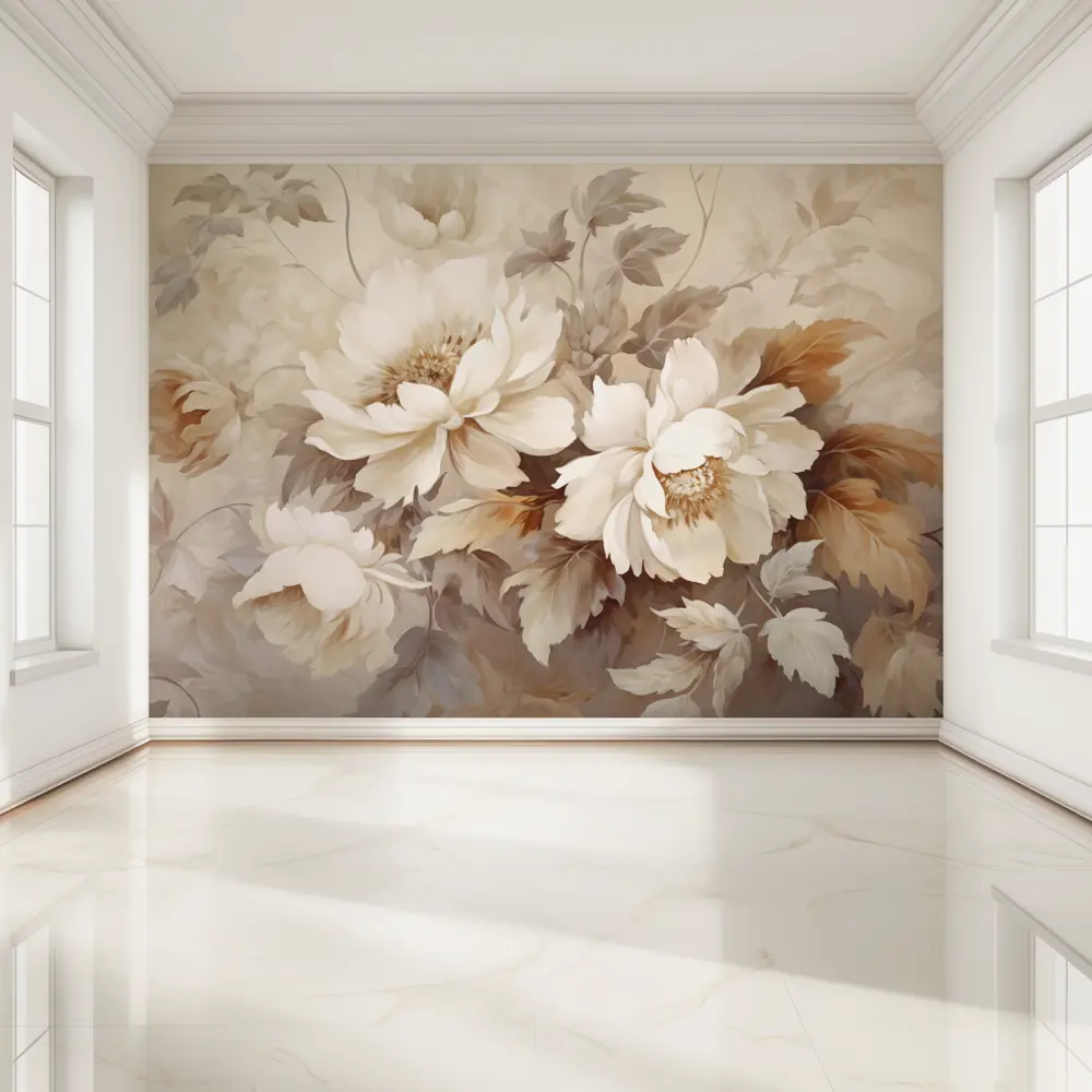 Фото Фотообои флизелиновые Фотообоикин Цветы 3д 400x271 см lem-48_4