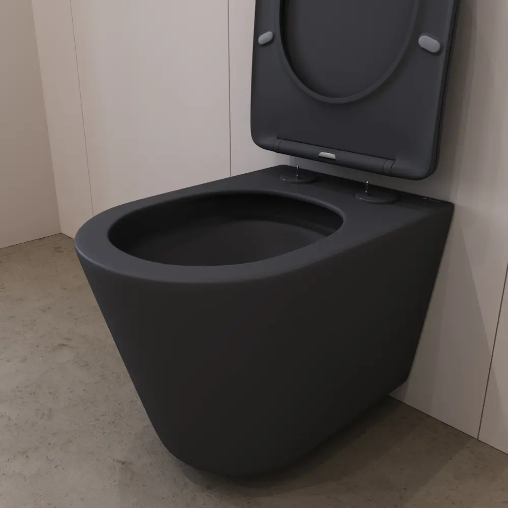Фото 14 Инсталляция Teymi Aina 52 T70011 с клавишей Helmi черный матовый T70203BM и унитаз подвесной ADT Long 52x36.5 Vortex черный матовый конус Фото 14 Инсталляция Teymi Aina 52 T70011 с клавишей Helmi черный матовый T70203BM и унитаз подвесной ADT Long 52x36.5 Vortex черный матовый конус