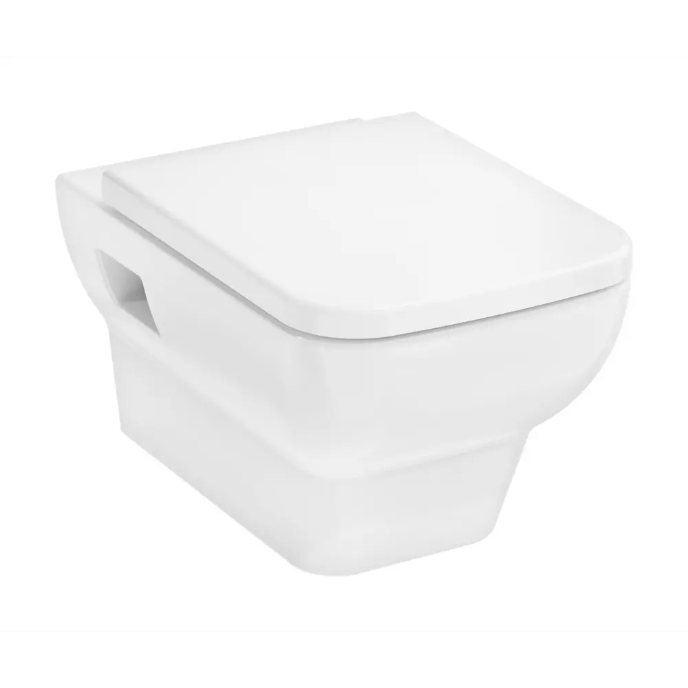 Фото 9 Инсталляция Teymi Aina 52 T70011 с клавишей Helmi черный матовый T70203BM и унитаз подвесной Hansgrohe CreekTide Q 54x36 микролифт белый