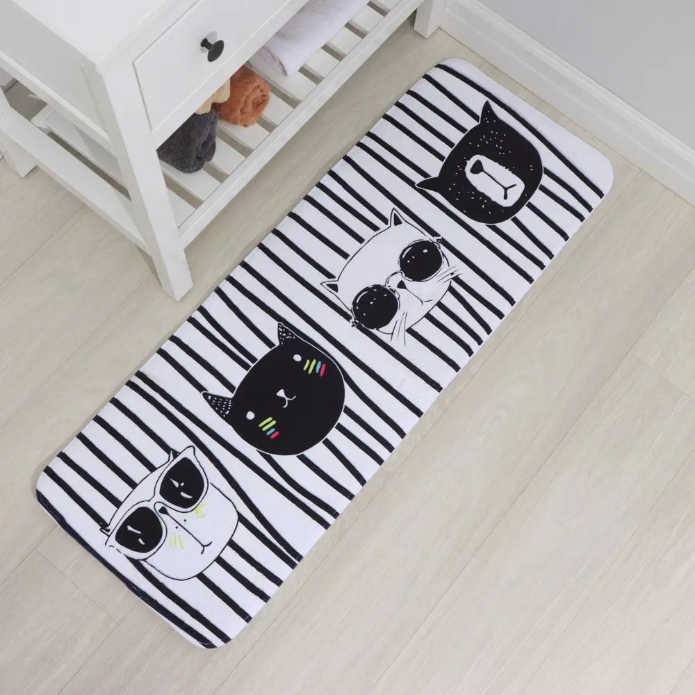 Фото 11 Коврик Доляна «Коты» 45x120 см Фото 11 Коврик Доляна «Коты» 45x120 см