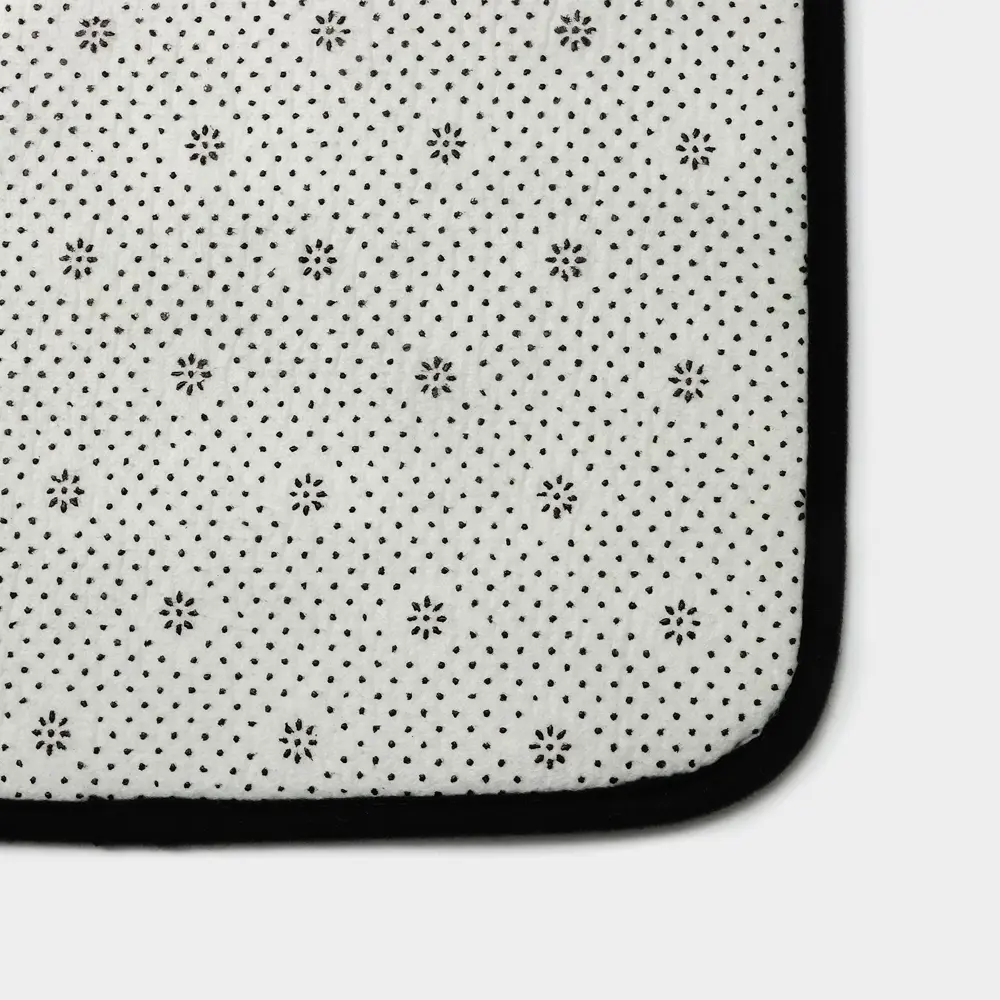 Фото 4 Набор ковриков для ванны и туалета Доляна Тропики 50х80 45х50 38х43 см 3 шт