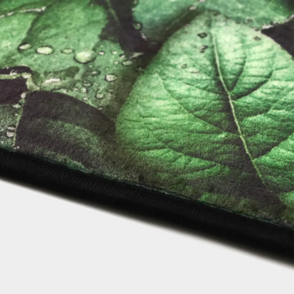 Фото 3 Набор ковриков для ванны и туалета Доляна Тропики 50х80 45х50 38х43 см 3 шт