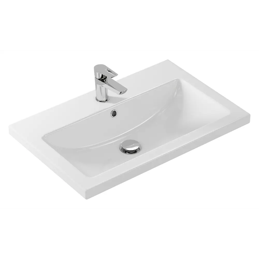 Фото 9 Тумба под раковину напольная Misty УТ000027151 70см цвет белый Фото 9 Тумба под раковину напольная Misty УТ000027151 70см цвет белый