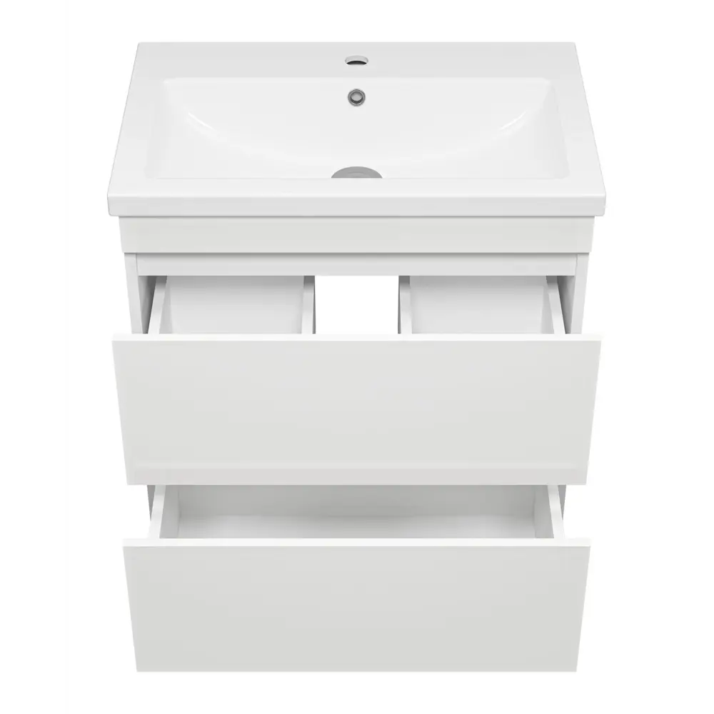 Фото 6 Тумба под раковину напольная Misty УТ000027151 70см цвет белый Фото 6 Тумба под раковину напольная Misty УТ000027151 70см цвет белый