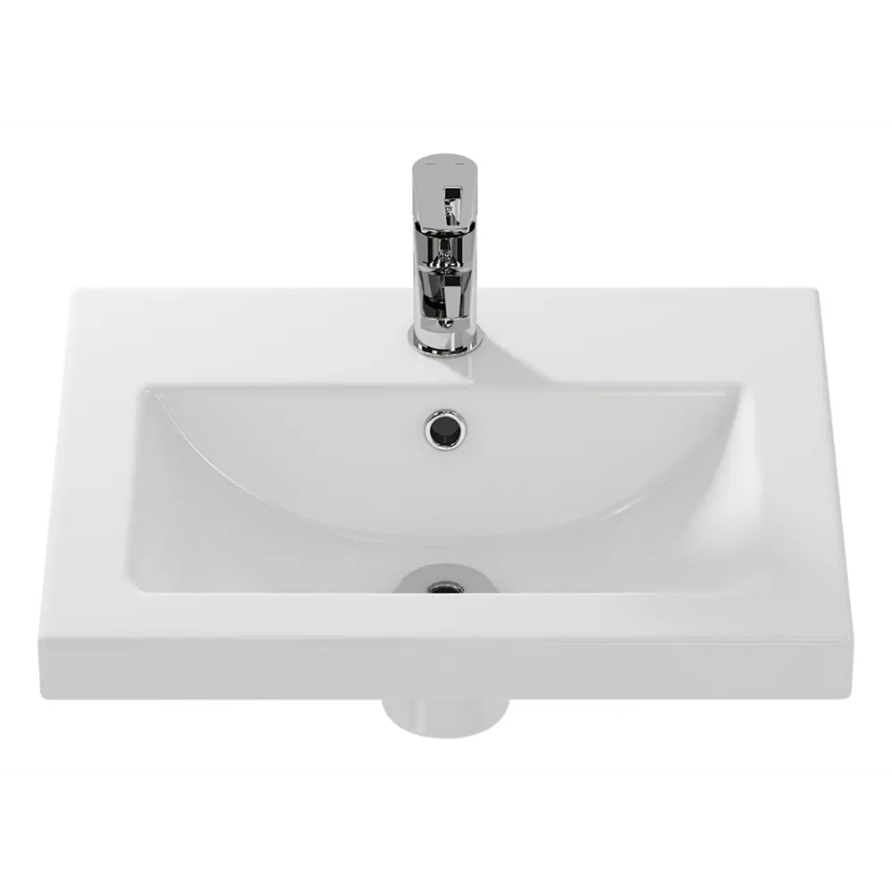 Фото 10 Тумба под раковину напольная Misty УТ000027147 50см цвет белый