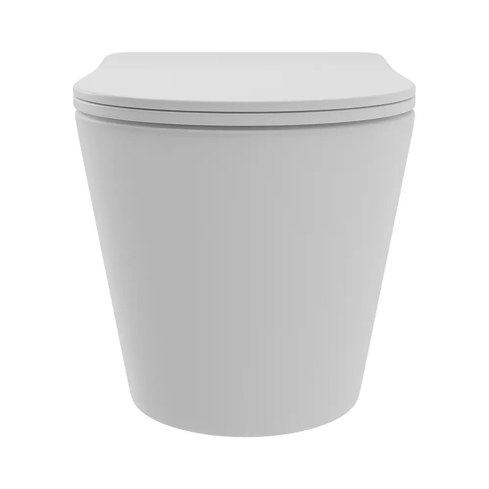 Фото 12 Инсталляция Teymi Aina 50 T70033 с клавишей Lina белый матовый T70019WM и унитаз подвесной ADT Long 52x36.5 Vortex белый матовый, конус