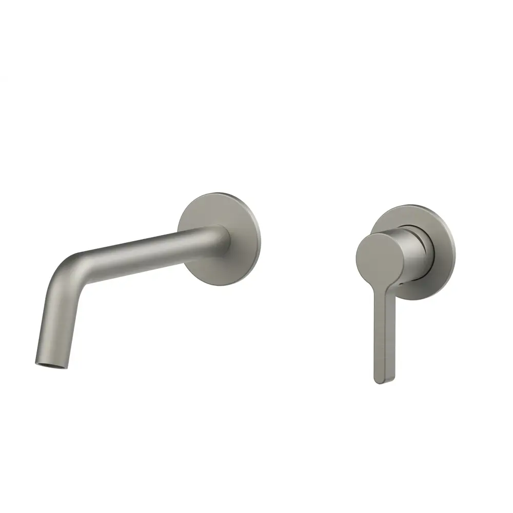 Фото 2 Смеситель для раковины Vincea Villa VBFW-1VL1BN встраиваемый однорычажный цвет брашированный никель