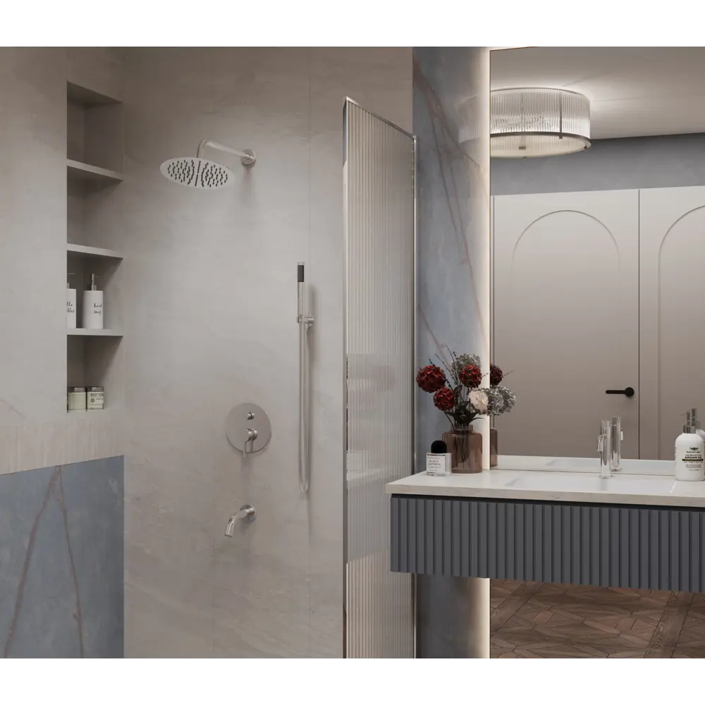 Фото 2 Душевая система скрытого монтажа Vincea Villa VSFW-1VL3CH хром