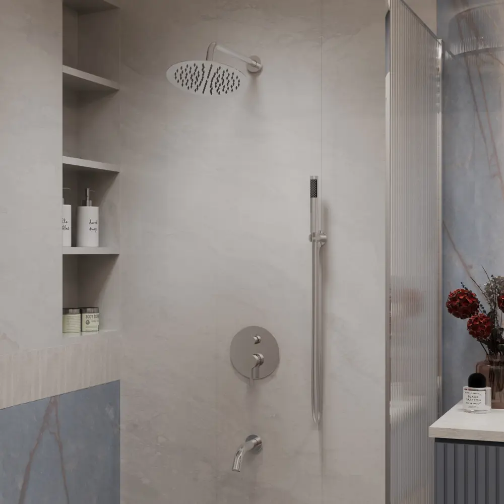 Фото Душевая система скрытого монтажа Vincea Villa VSFW-1VL3CH хром