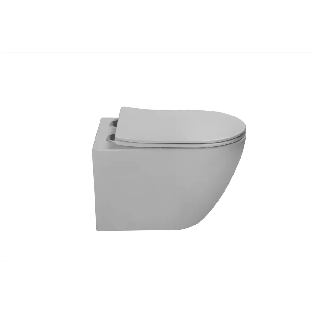 Фото 5 Унитаз подвесной Vincea VT1-14TMG Tornado безободковый с сиденьем микролифт Фото 5 Унитаз подвесной Vincea VT1-14TMG Tornado безободковый с сиденьем микролифт