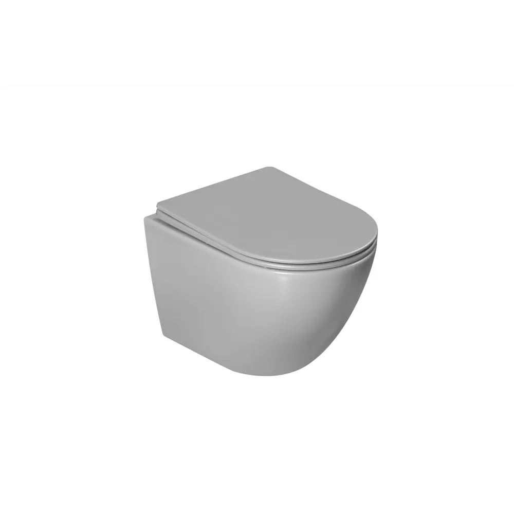 Фото 3 Унитаз подвесной Vincea VT1-14TMG Tornado безободковый с сиденьем микролифт Фото 3 Унитаз подвесной Vincea VT1-14TMG Tornado безободковый с сиденьем микролифт