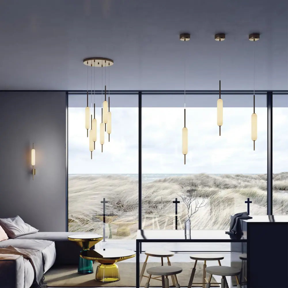 Фото 3 Светильник подвесной светодиодный Odeon Light Od_4794_72l 24 м² нейтральный белый свет цвет медь Фото 3 Светильник подвесной светодиодный Odeon Light Od_4794_72l 24 м² нейтральный белый свет цвет медь