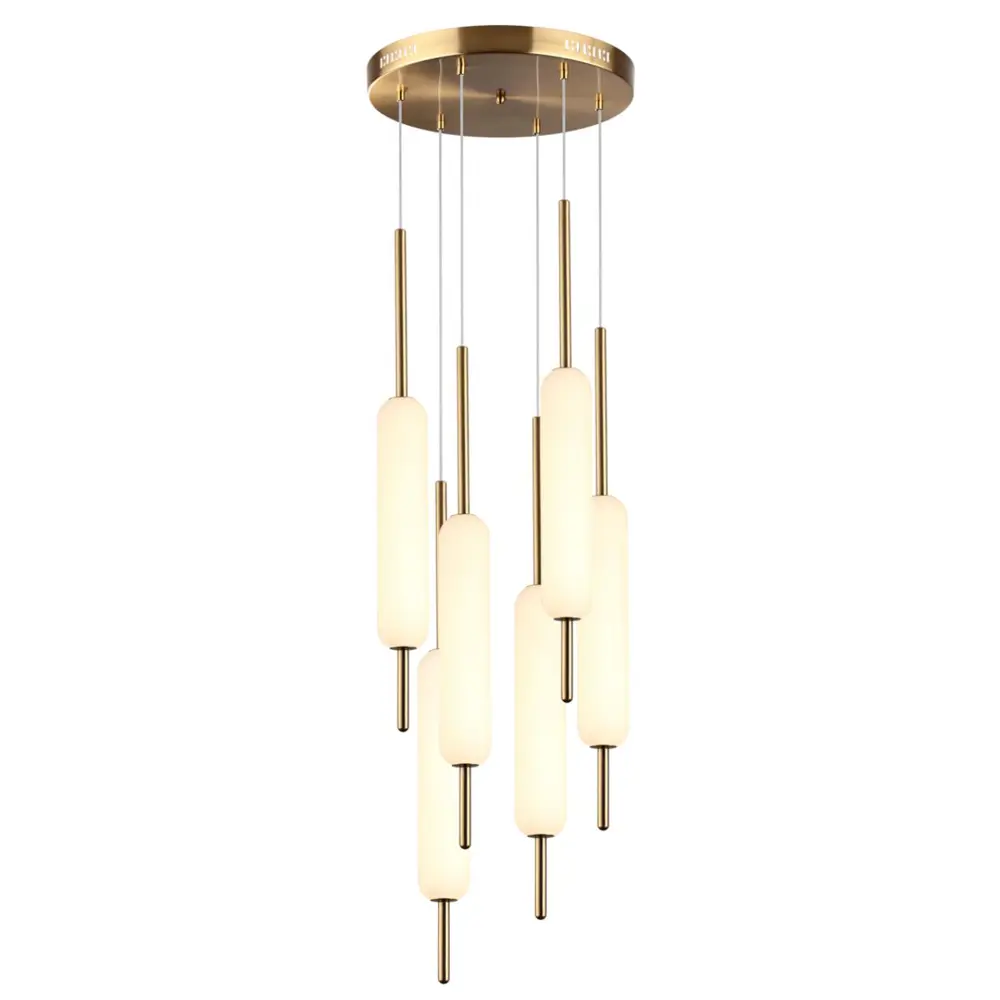 Фото 2 Светильник подвесной светодиодный Odeon Light Od_4794_72l 24 м² нейтральный белый свет цвет медь Фото 2 Светильник подвесной светодиодный Odeon Light Od_4794_72l 24 м² нейтральный белый свет цвет медь