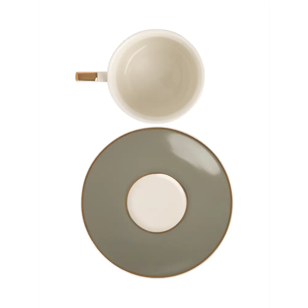 Фото 11 Чашка с блюдцем 220 мл Deнастия CE00460 CE00460 фарфор цвет мятный Фото 11 Чашка с блюдцем 220 мл Deнастия CE00460 CE00460 фарфор цвет мятный