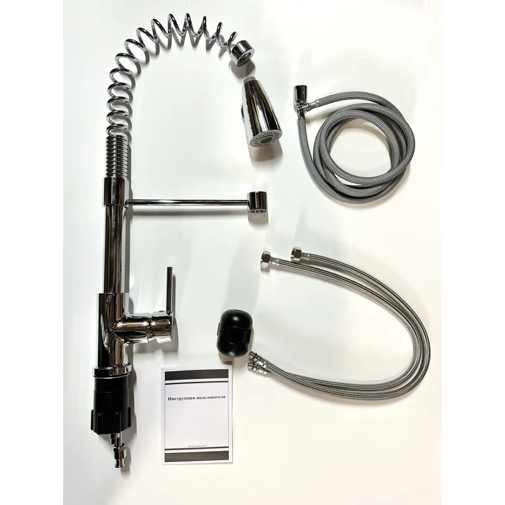 Фото 7 Смеситель для кухни Himixer 1800200-UPCCr гибкий излив 15 см цвет хром Фото 7 Смеситель для кухни Himixer 1800200-UPCCr гибкий излив 15 см цвет хром