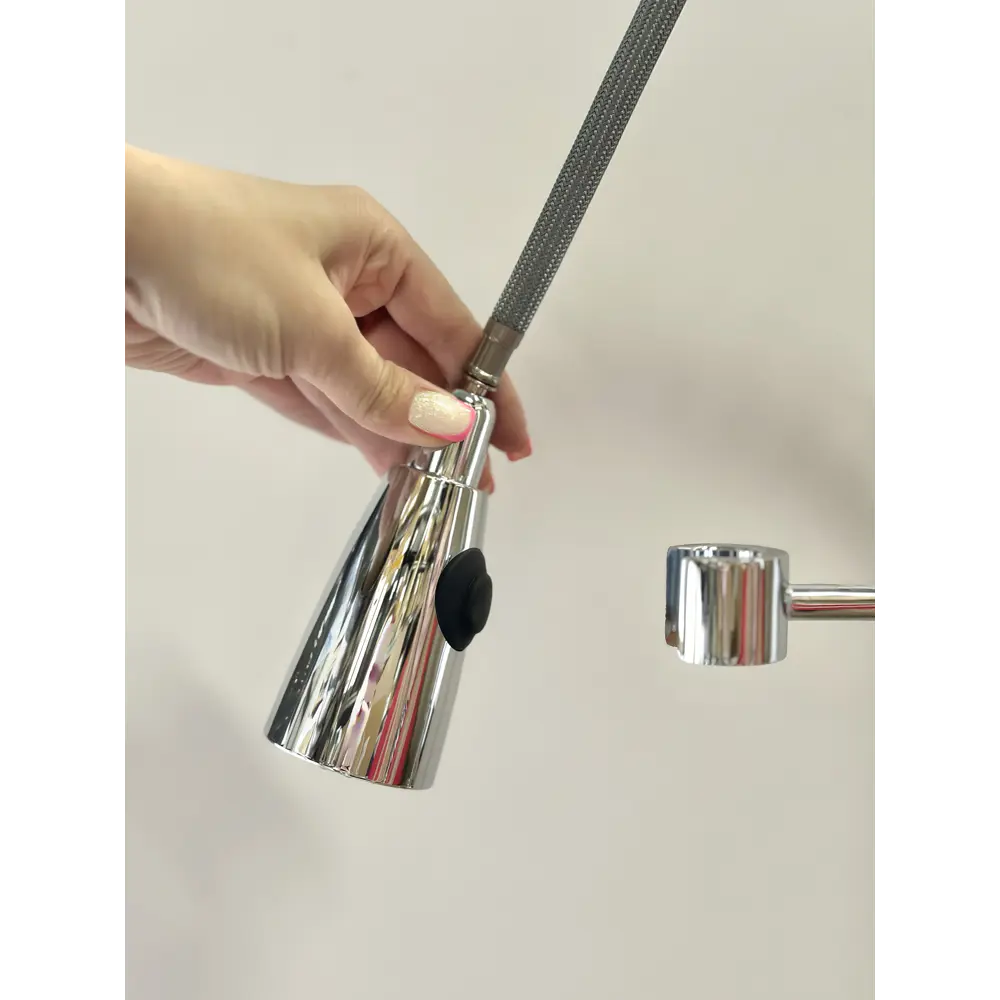 Фото 3 Смеситель для кухни Himixer 1800200-UPCCr гибкий излив 15 см цвет хром Фото 3 Смеситель для кухни Himixer 1800200-UPCCr гибкий излив 15 см цвет хром