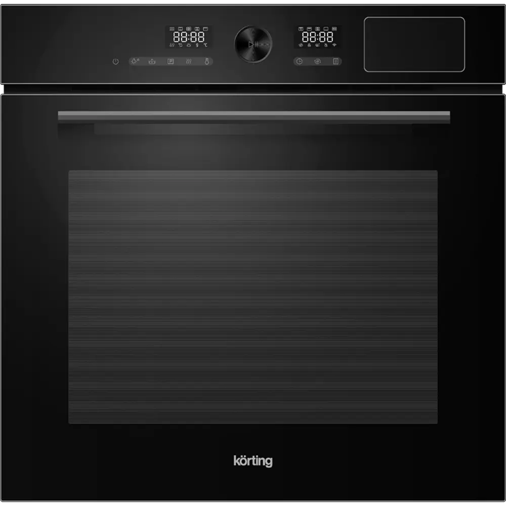 Фото Встраиваемый духовой шкаф Korting OKB 1650 GN Steam 59.5х59.6х56.6 см цвет черный Фото Встраиваемый духовой шкаф Korting OKB 1650 GN Steam 59.5х59.6х56.6 см цвет черный