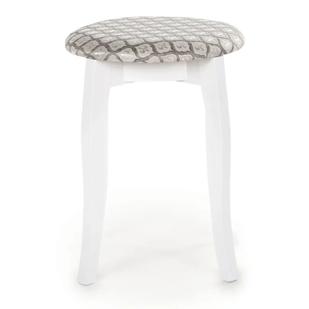 Фото 7 Табурет Beneli 41x45x41 см массив цвет белый Фото 7 Табурет Beneli 41x45x41 см массив цвет белый