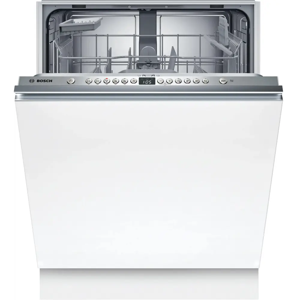 Фото Отдельностоящая посудомоечная машина Bosch SMV26DX00T 59.8 см 5 программ цвет белый Фото Отдельностоящая посудомоечная машина Bosch SMV26DX00T 59.8 см 5 программ цвет белый