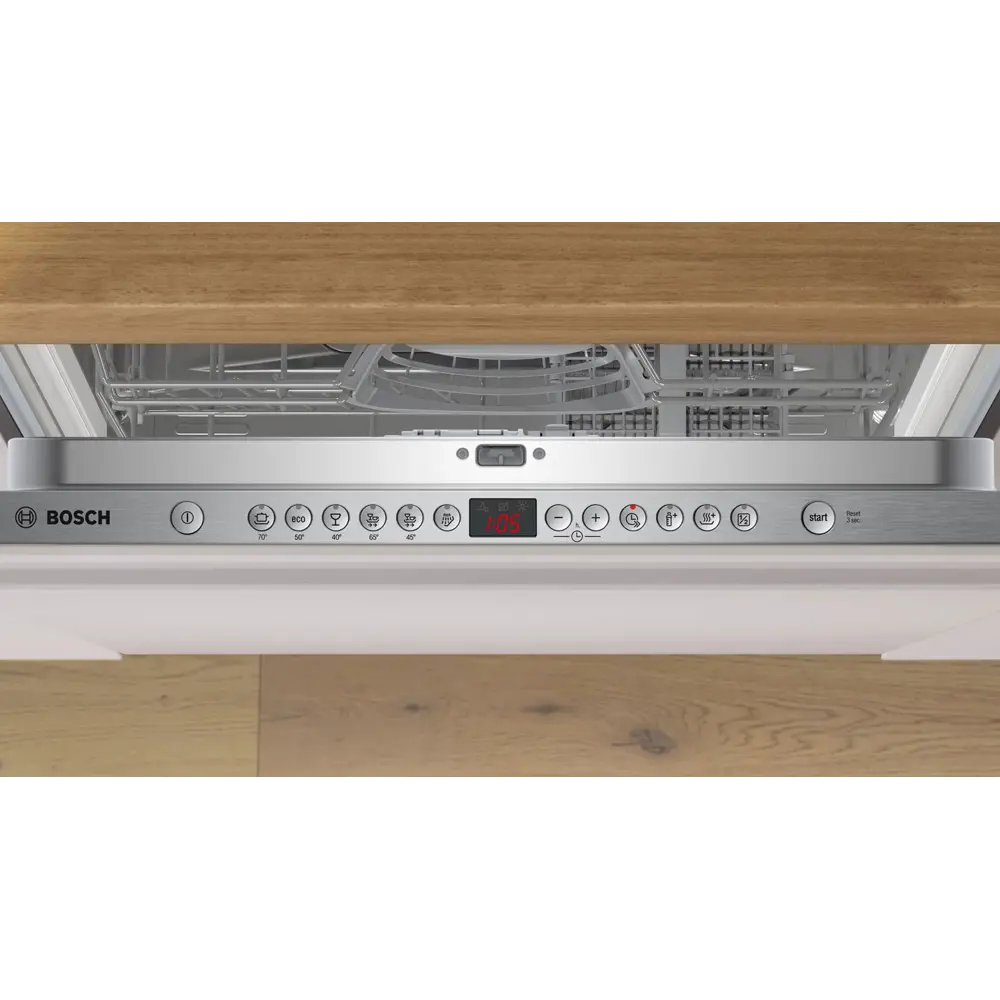 Фото 3 Отдельностоящая посудомоечная машина Bosch SMV26DX00T 59.8 см 5 программ цвет белый Фото 3 Отдельностоящая посудомоечная машина Bosch SMV26DX00T 59.8 см 5 программ цвет белый