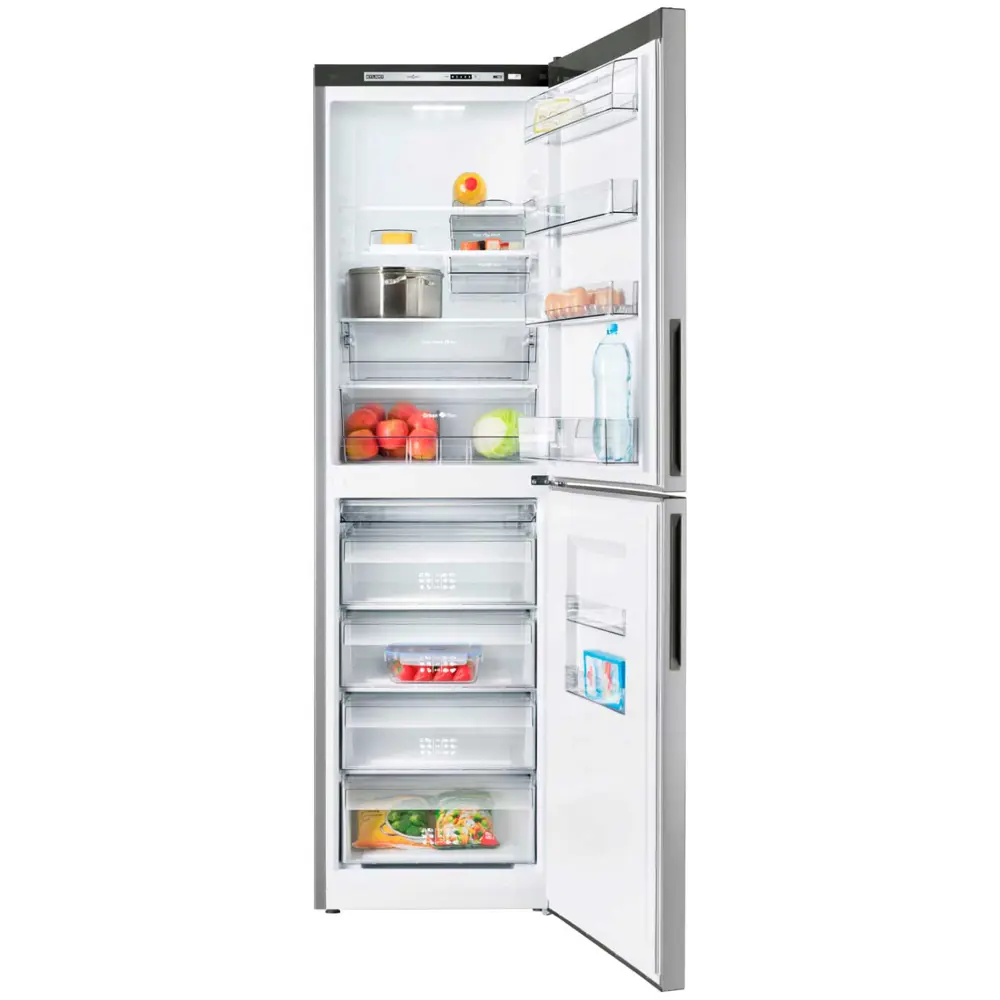 Фото 5 Отдельностоящий холодильник Atlant ХМ 4625-181 59.5x206.8 см цвет серебристый Фото 5 Отдельностоящий холодильник Atlant ХМ 4625-181 59.5x206.8 см цвет серебристый