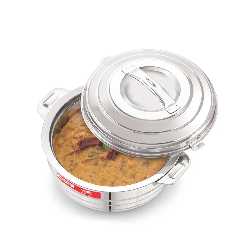 Фото 3 Good Day Термоконтейнер-кастрюля Amber 3000 мл Steel Фото 3 Good Day Термоконтейнер-кастрюля Amber 3000 мл Steel