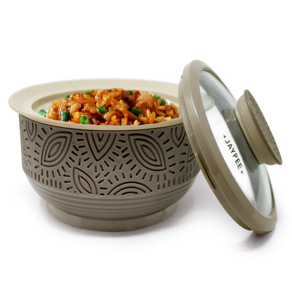 Фото JAYPEE CLAYO ROYALE 1500 Термоконтейнер-кастрюля Clayo Royale 1.5 л Grey