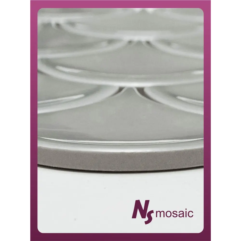 Фото 6 Декоративная мозаика Nsmosaic Ps7300-43 NS11PL0019 27.3x25.9см цвет Серый, серебристый Фото 6 Декоративная мозаика Nsmosaic Ps7300-43 NS11PL0019 27.3x25.9см цвет Серый, серебристый