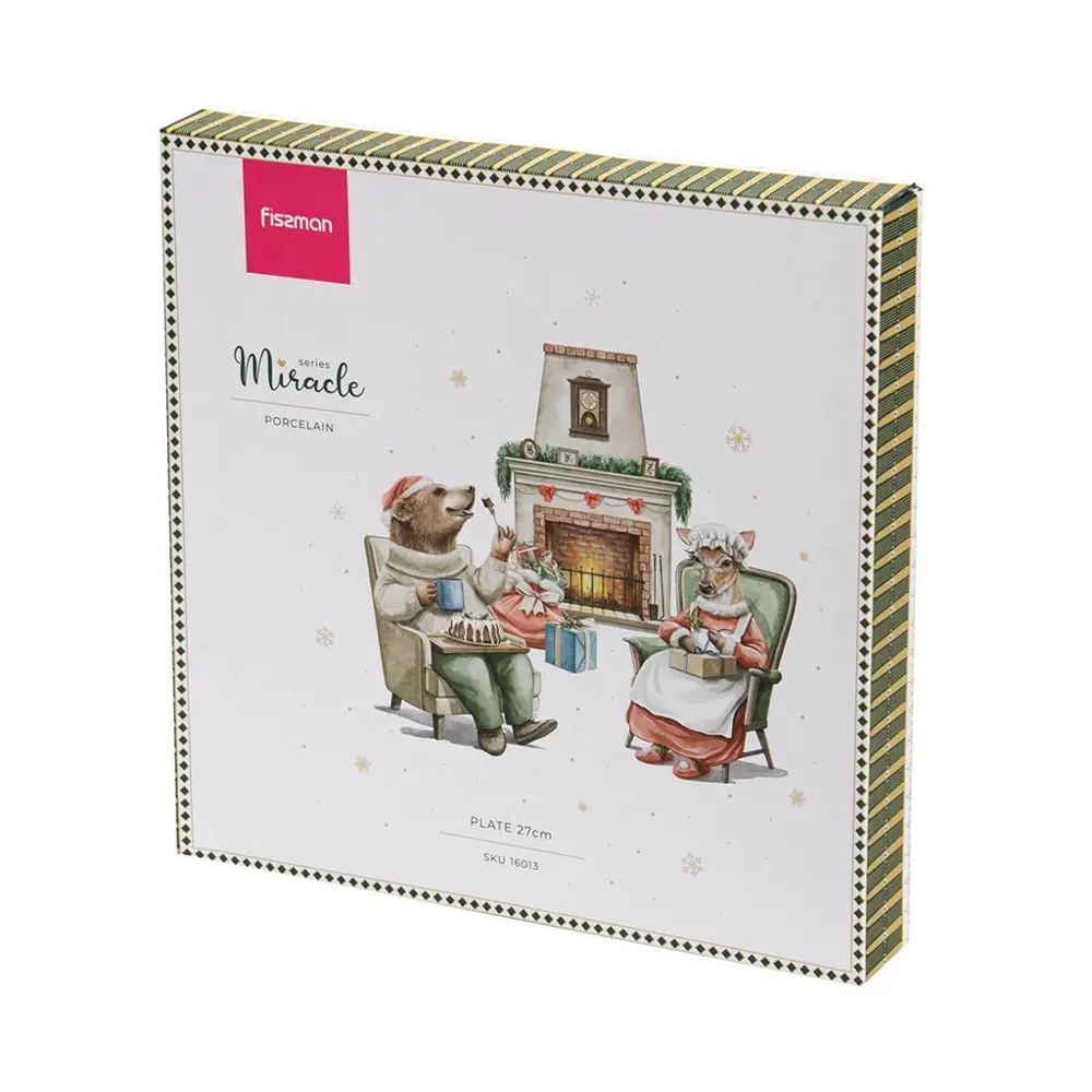 Фото 5 Тарелка 27 см Fissman 16013 Фарфор цвет зеленый