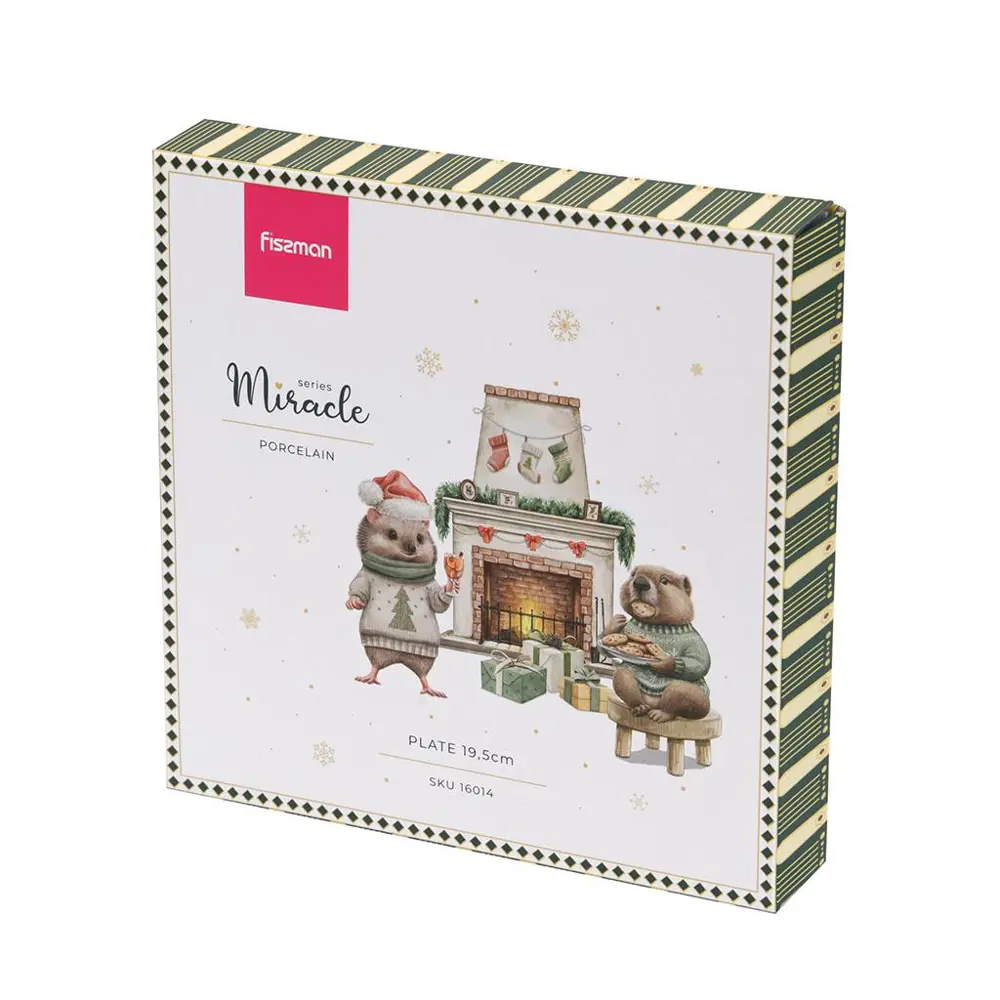 Фото 5 Тарелка 19.5 см Fissman 16014 Фарфор цвет жёлтый / золотой Фото 5 Тарелка 19.5 см Fissman 16014 Фарфор цвет жёлтый / золотой