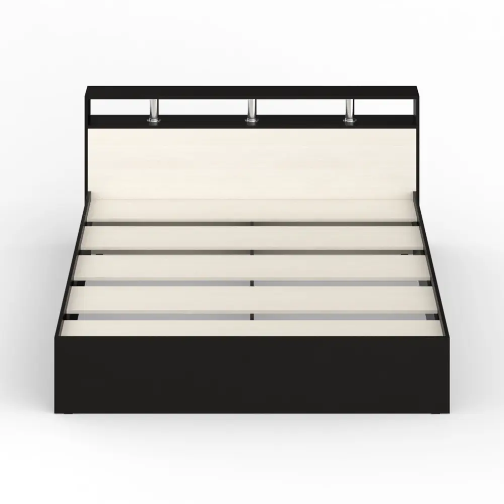 Фото 3 Кровать Свк Камелия 200x180 см цвет венге/дуб лоредо 1020965K Фото 3 Кровать Свк Камелия 200x180 см цвет венге/дуб лоредо 1020965K