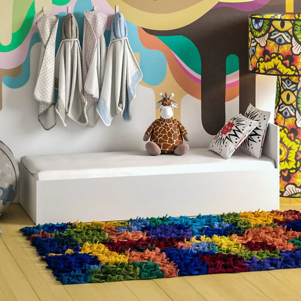 Фото 5 Кровать Свк Стандарт 200x80 см цвет белый