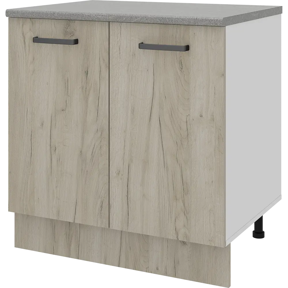 Фото 7 Кухонный шкаф напольный Дейма темная 80x85x60 см ЛДСП цвет коричневый Фото 7 Кухонный шкаф напольный Дейма темная 80x85x60 см ЛДСП цвет коричневый