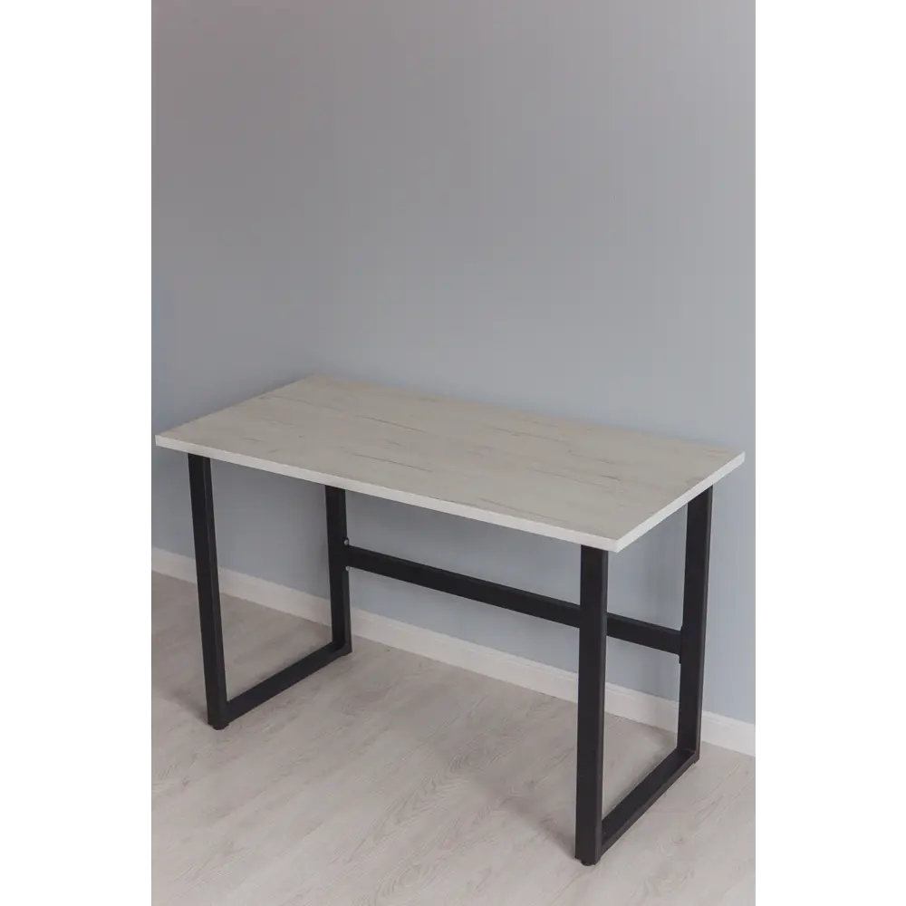 Фото 2 Стол многофункциональный Diko loft Good desk 75x75x55 см лдсп цвет белый крафт/ножки черные Фото 2 Стол многофункциональный Diko loft Good desk 75x75x55 см лдсп цвет белый крафт/ножки черные