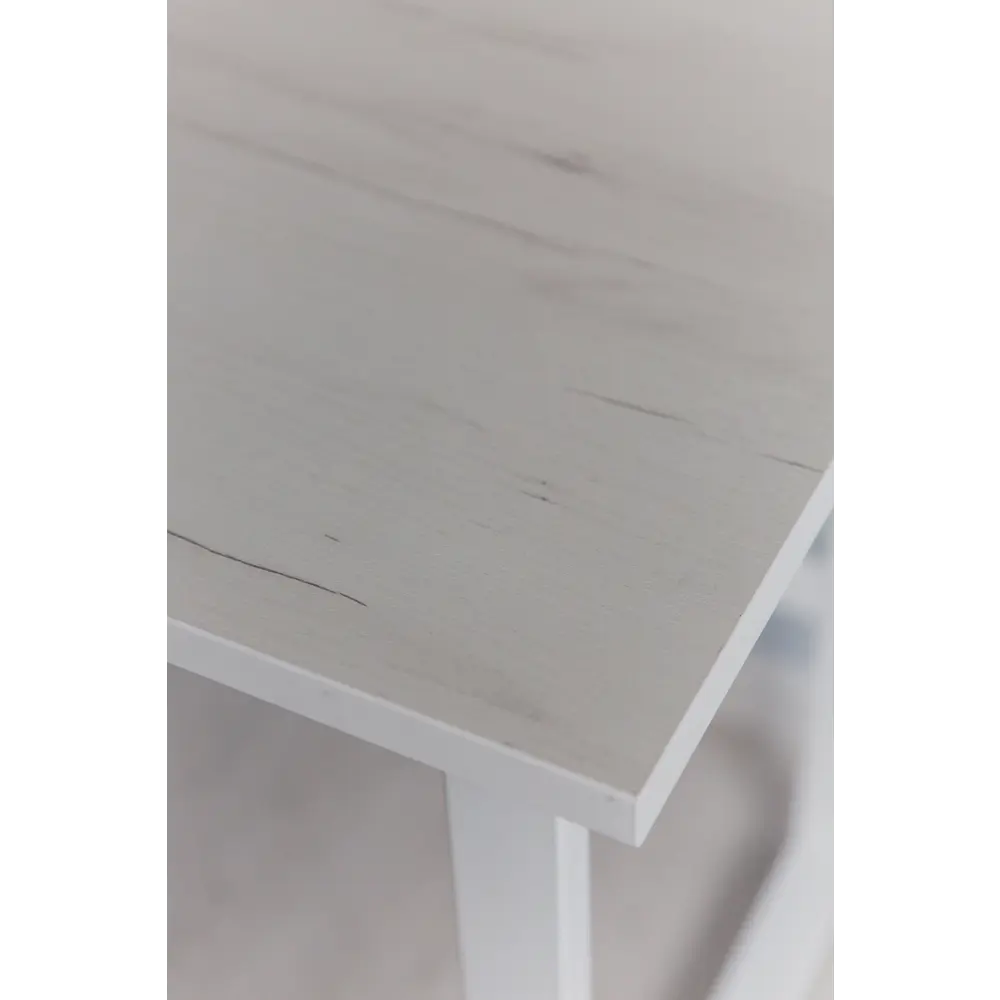 Фото 3 Стол многофункциональный Diko loft Good desk 75x75x55 см лдсп цвет белый крафт/ножки белые Фото 3 Стол многофункциональный Diko loft Good desk 75x75x55 см лдсп цвет белый крафт/ножки белые