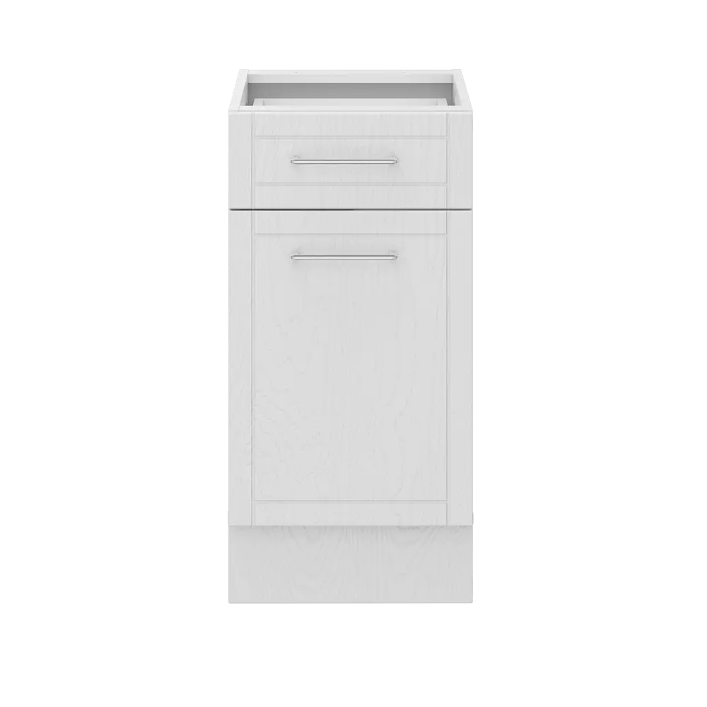 Фото 6 Напольный шкаф Агидель 40x82.5x58 см DELINIA МДФ цвет белый Фото 6 Напольный шкаф Агидель 40x82.5x58 см DELINIA МДФ цвет белый