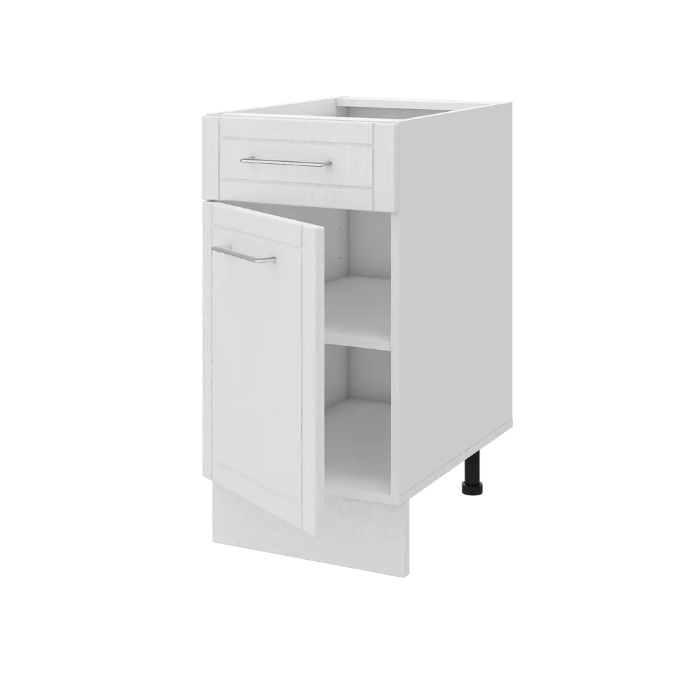 Фото 4 Напольный шкаф Агидель 40x82.5x58 см DELINIA МДФ цвет белый Фото 4 Напольный шкаф Агидель 40x82.5x58 см DELINIA МДФ цвет белый