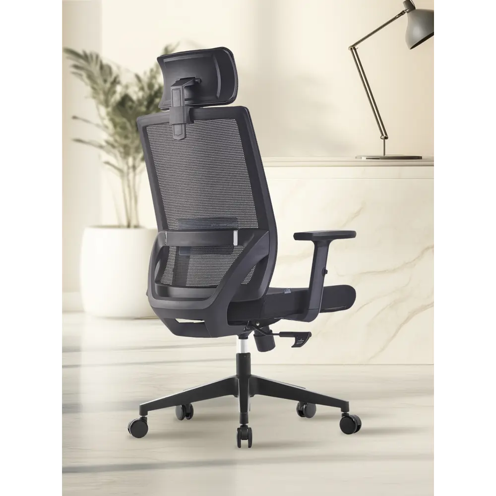 Фото 2 Кресло Sparx Toro 67x118x60 см ткань цвет черный Фото 2 Кресло Sparx Toro 67x118x60 см ткань цвет черный