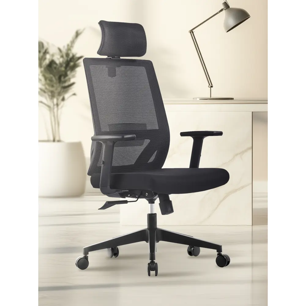 Фото Кресло Sparx Toro 67x118x60 см ткань цвет черный Фото Кресло Sparx Toro 67x118x60 см ткань цвет черный