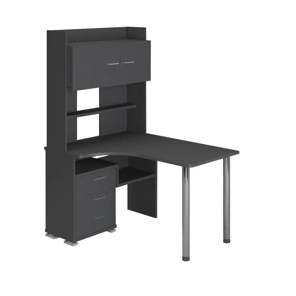 Фото 2 Стол Мэрдэс Ср 101x175x130 см ЛДСП цвет графит СР-133-130 Г-ЛЕВ