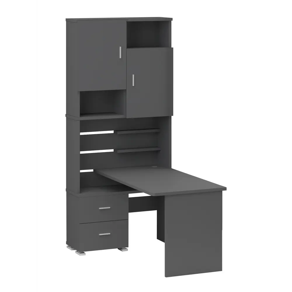 Фото 3 Стол Мэрдэс Ср 960x216x140 см ЛДСП цвет графит СР-720/140 Г-ЛЕВ Фото 3 Стол Мэрдэс Ср 960x216x140 см ЛДСП цвет графит СР-720/140 Г-ЛЕВ