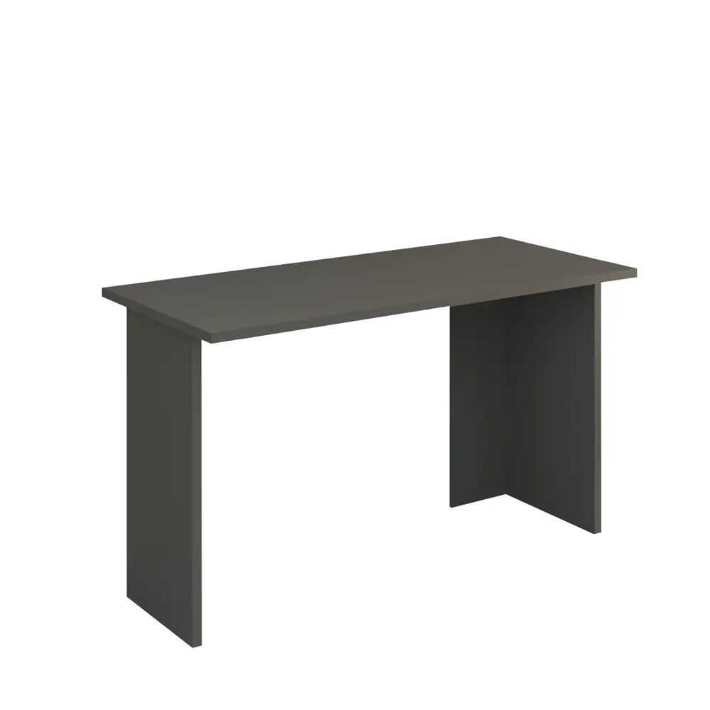 Фото 2 Стол Мэрдэс Скл-прям 130x77x60 см ЛДСП цвет графит СКЛ-Прям130(без тумбы) Г Фото 2 Стол Мэрдэс Скл-прям 130x77x60 см ЛДСП цвет графит СКЛ-Прям130(без тумбы) Г