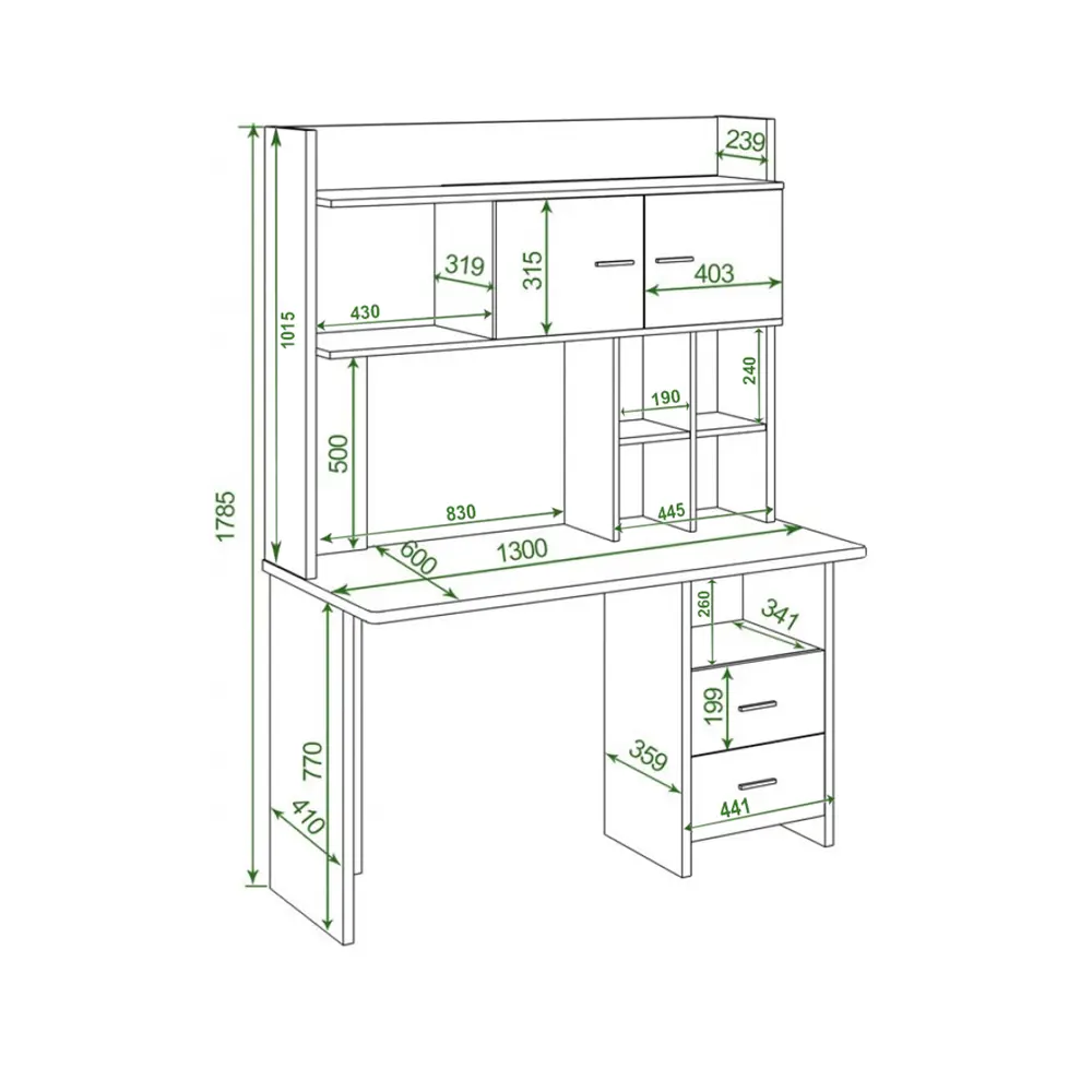 Фото 3 Стол Мэрдэс Скл-прям 130x178x60 см ЛДСП цвет белый/дуб сонома СКЛ-Прям130Р+НКЛХ-130 БЕС Фото 3 Стол Мэрдэс Скл-прям 130x178x60 см ЛДСП цвет белый/дуб сонома СКЛ-Прям130Р+НКЛХ-130 БЕС