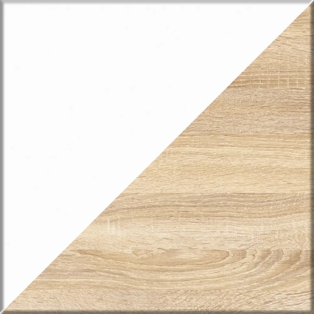 Фото 8 Шкаф распашной Свк Мори МШ1600.1. 160x210x50 см ЛДСП цвет белый/дуб сонома Фото 8 Шкаф распашной Свк Мори МШ1600.1. 160x210x50 см ЛДСП цвет белый/дуб сонома