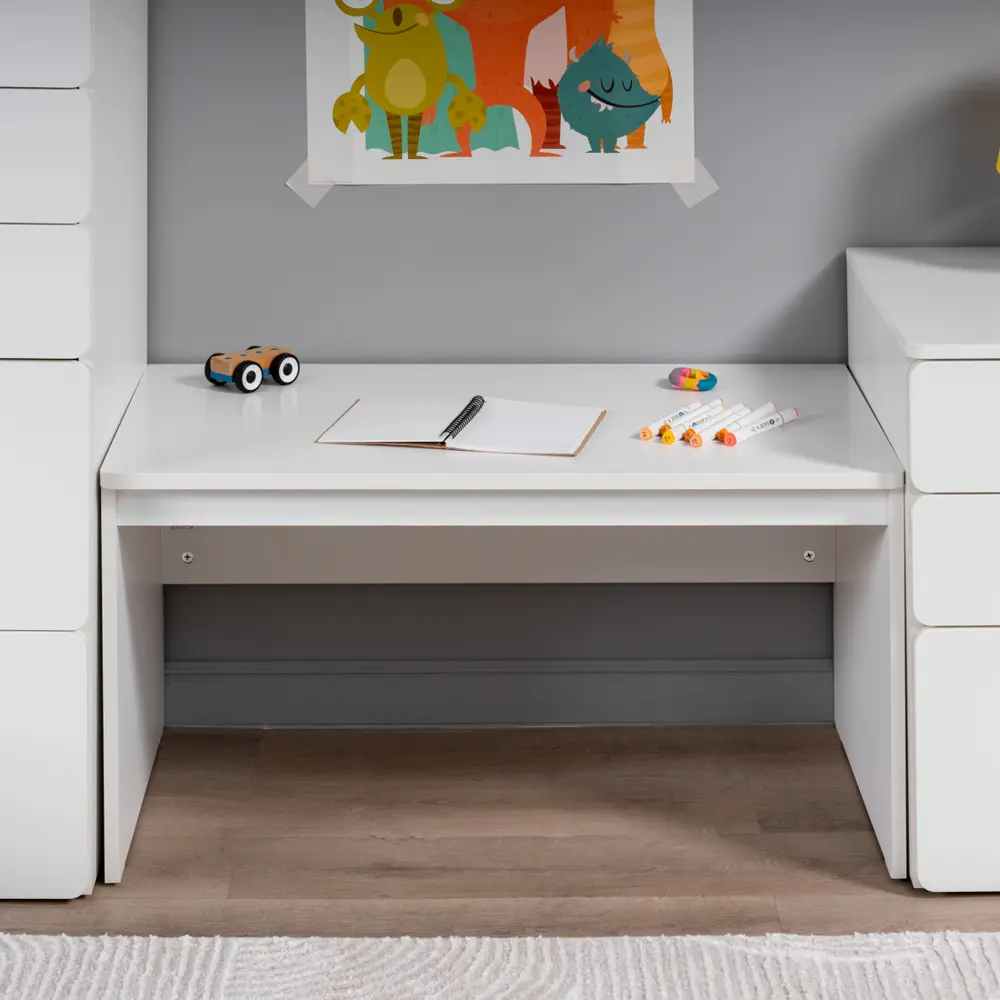 Фото Ящик для хранения 90x47.6x54 см ДСП цвет белый