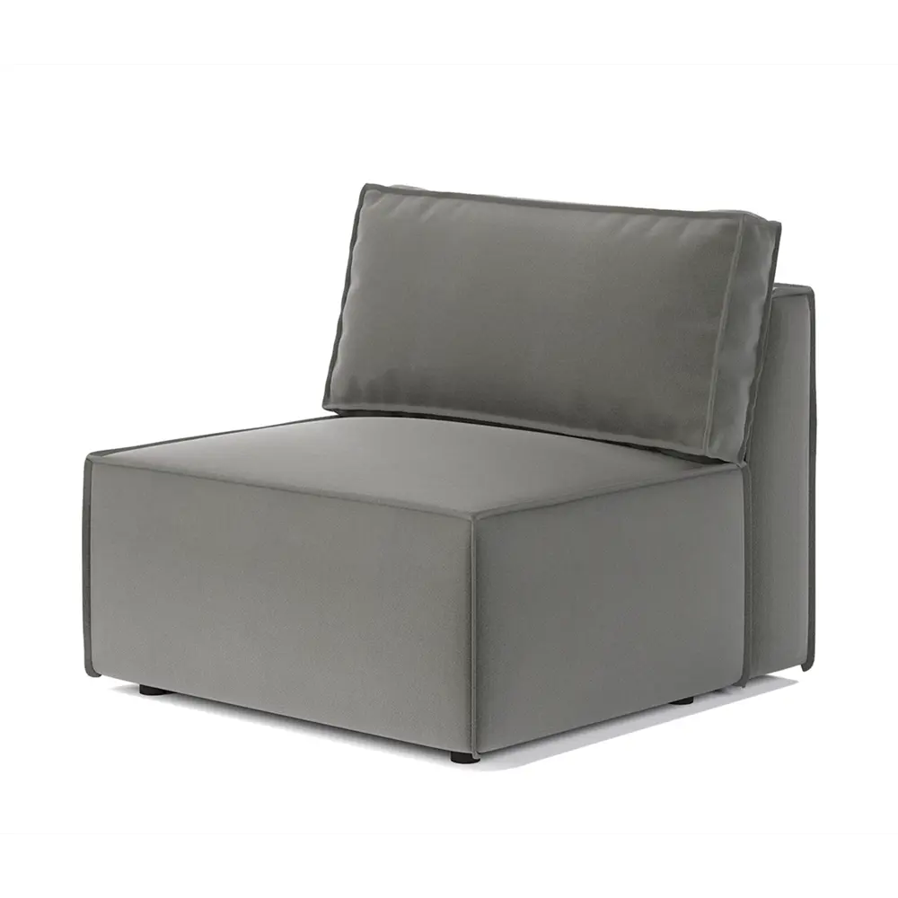 Фото 3 Диван модульный Шарм-дизайн 34062028820 95x70x95 см велюр цвет серый Фото 3 Диван модульный Шарм-дизайн 34062028820 95x70x95 см велюр цвет серый