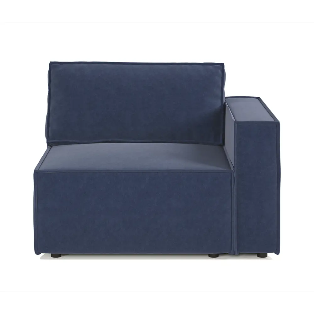 Фото 2 Диван модульный Шарм-дизайн 34062028842 116x70x95 см велюр цвет синий Фото 2 Диван модульный Шарм-дизайн 34062028842 116x70x95 см велюр цвет синий