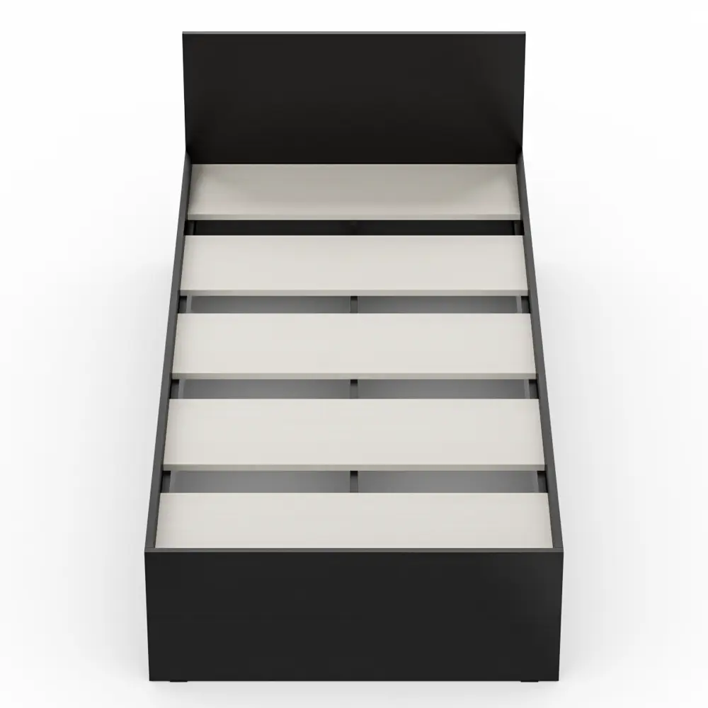 Фото 5 Кровать Свк Стандарт 200x90 см цвет черный Фото 5 Кровать Свк Стандарт 200x90 см цвет черный